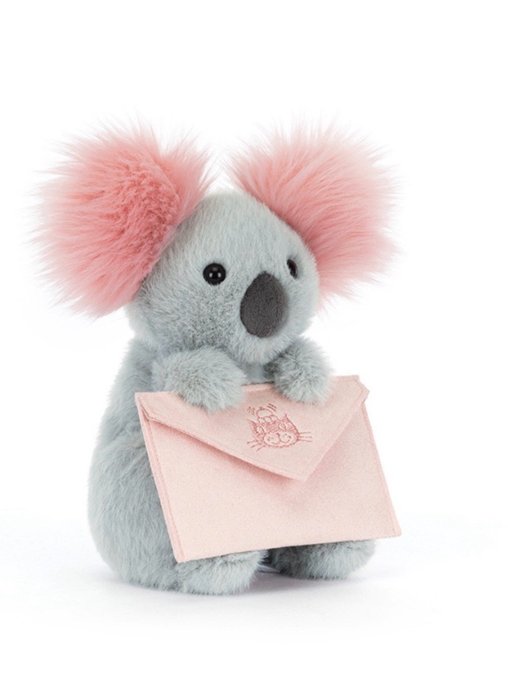 Jellycat Koala Holding Pink Envelope 2026 Valentines Day Collection SOLD OUT